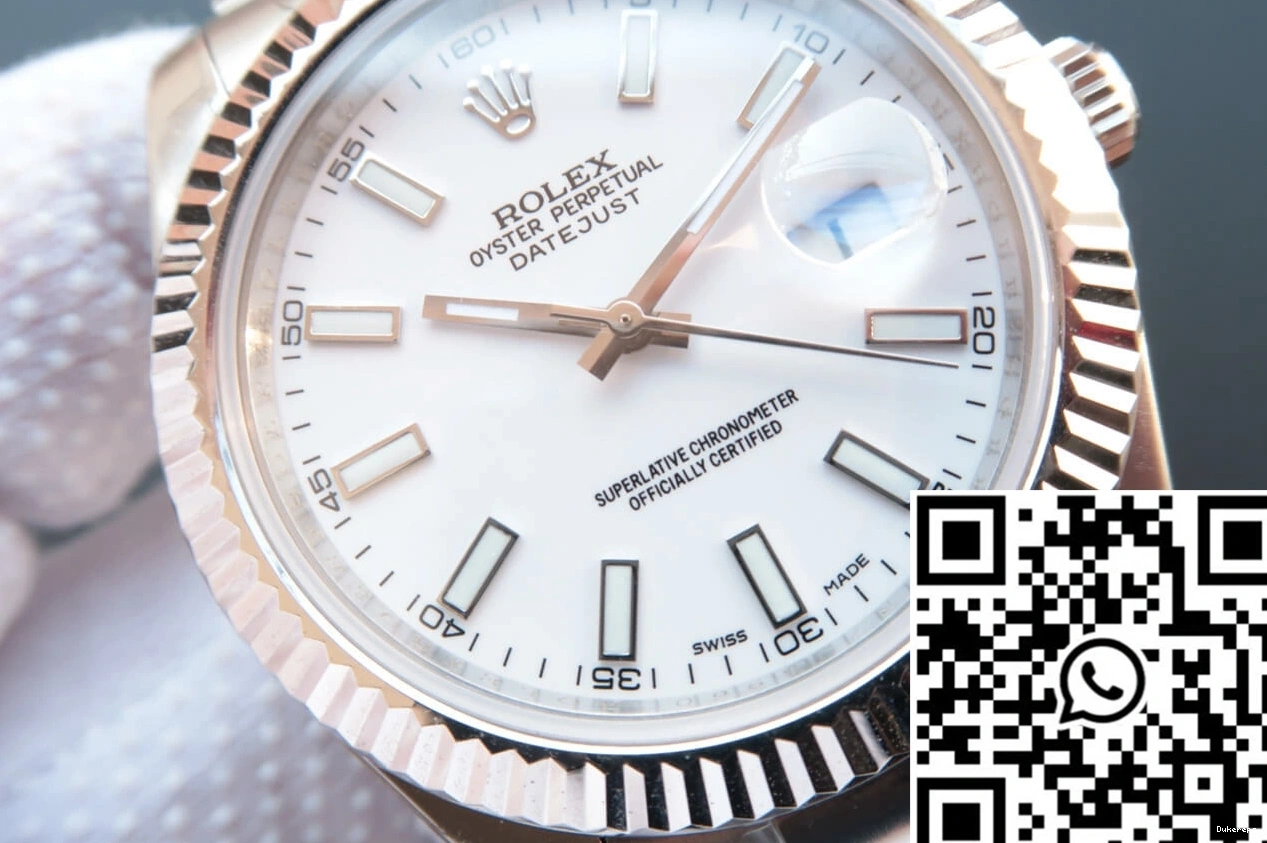 Rolex Dial EW White Factory Datejust M126334-0009 0504